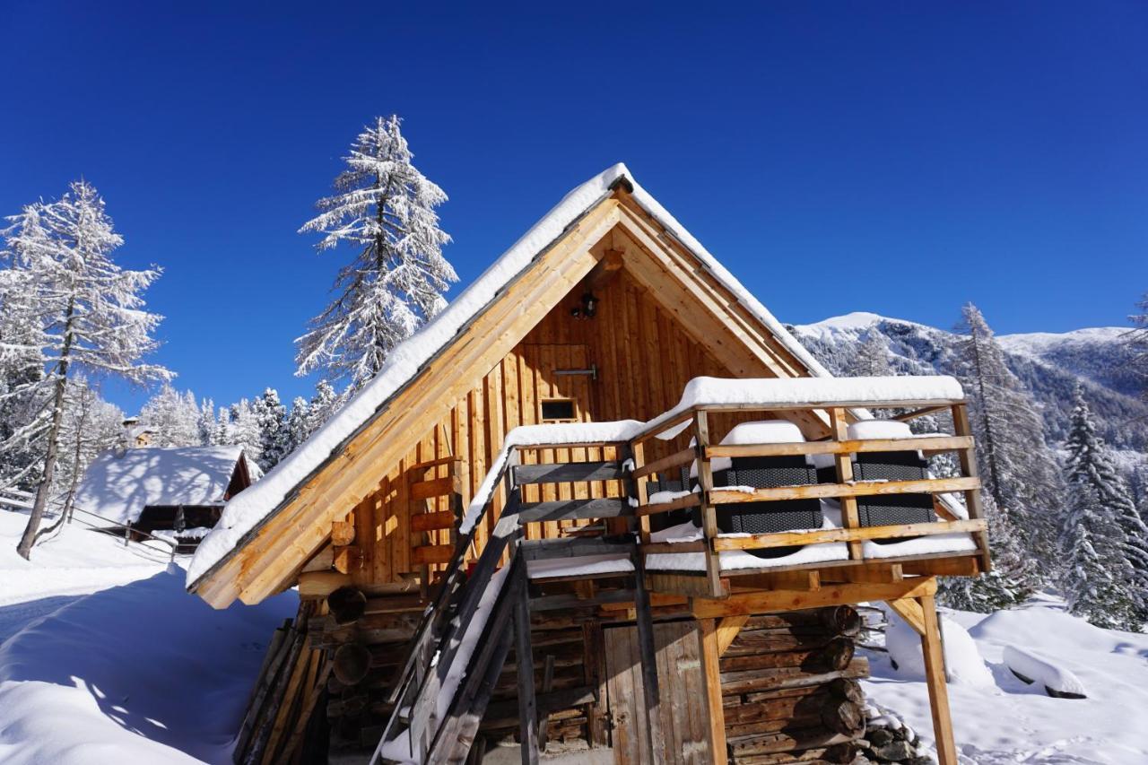 Bergheim Schmidt, Almhuetten Im Wald Appartments An Der Piste Alpine Huts In Forrest Appartments Near Slope Turracher Hohe Exterior foto