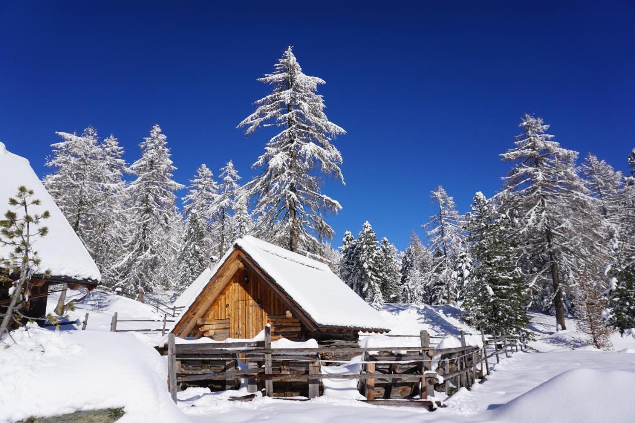 Bergheim Schmidt, Almhuetten Im Wald Appartments An Der Piste Alpine Huts In Forrest Appartments Near Slope Turracher Hohe Exterior foto
